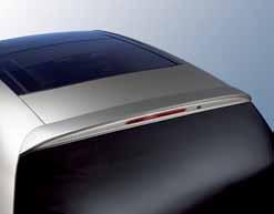 Rear Roof Spoiler Emphasize the sporty, yet elegant appearance of the R-Class while maintaining its strong character.