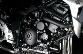 KEY FEATURES In technical terms, the engine is a liquid-cooled, four-cylinder DOHC four-stroke with a bore and stroke of 72 mm x 46 mm and four valves per cylinder.