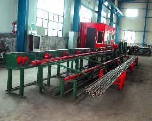 Adopting the advanced production line crack detecting, quenching, the continuous overall tempering and sand blasting processes to achieve higher