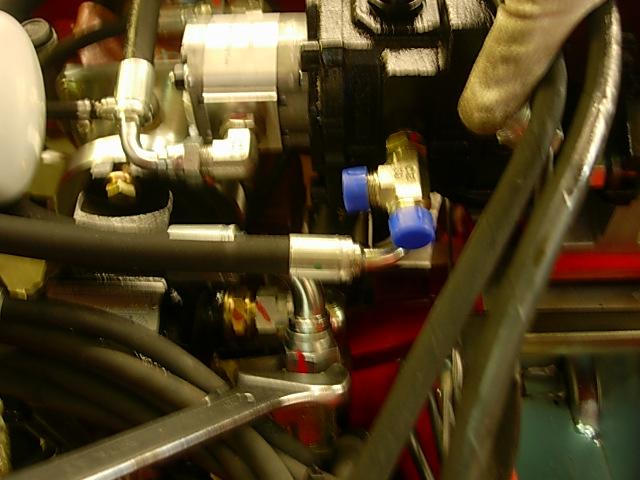 macchina 270 tighten tube clamp fixing screw on the