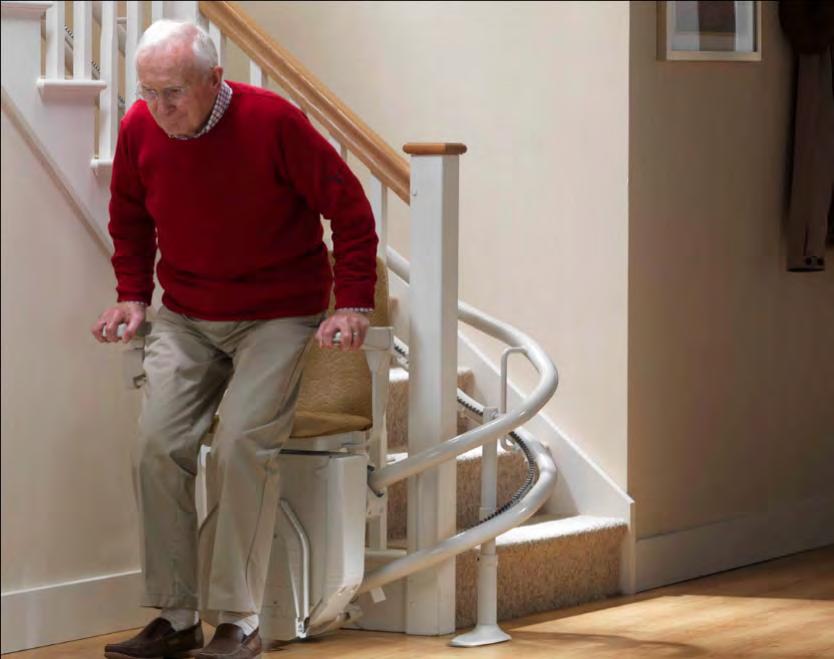 Stair Lifts Does it hurt when you climb the stairs?