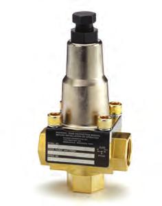 G25 Series Valves and Baseplates Valve Selection A seal-less C63 Pressure Regulating Valve is recommended for Hydra-