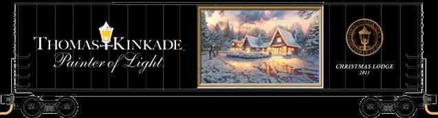 Thomas Kinkade Painter of Light TM Series Accepting Orders thru December 31st Micro-Trains is excited to announce