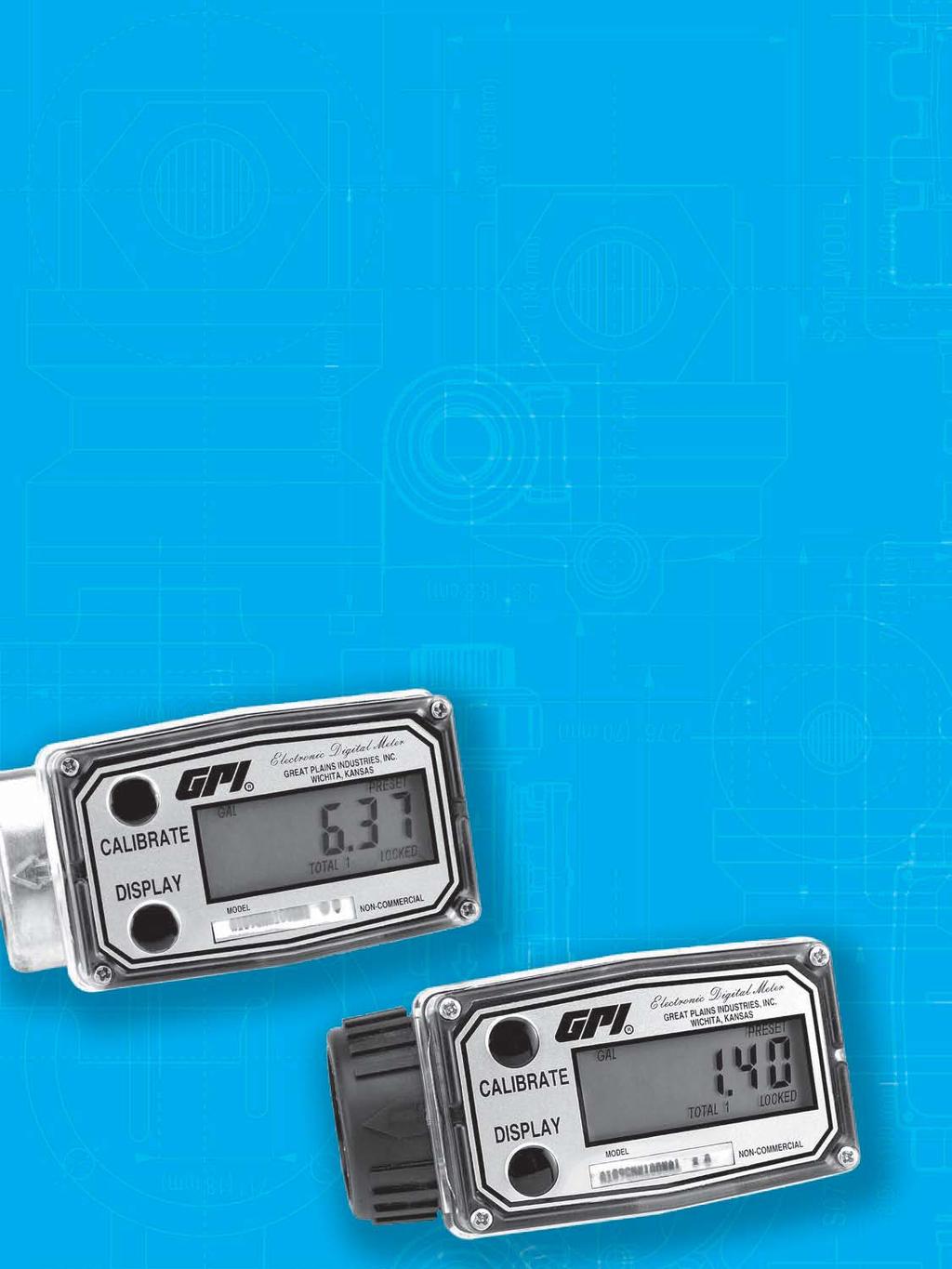 A1 Commercial Grade Meters Commercial Grade Meters are designed as self-contained, battery powered units. These indicating meters come in Aluminum or Nylon only.