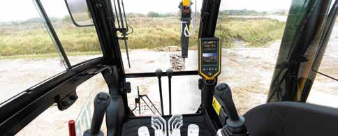 JCB EXCAVATORS ARE DESIGNED AROUND THE OPERATOR AND FEATURE INTUITIVE CONTROLS AND A COMFORTABLE, DISTRACTION- FREE