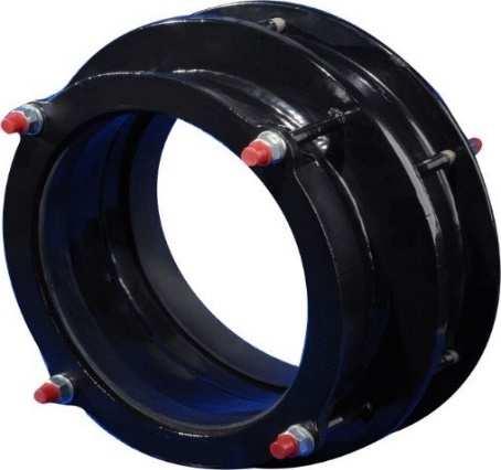 DEDICATED STEP COUPLING Connect plain ended pipes to plain ended pipes with different outside diameters Profiled gasket allowing for smooth installation Providing a