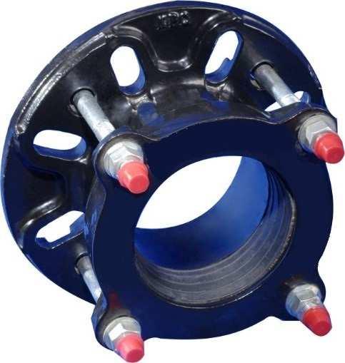 SECTION G FLANGE ADAPTORS WIDE RANGE FLANGE ADAPTORS Connect plain ended pipes of various outside diameters to flanged equipment Flange drilling to BS 4504; BSEN 1092; SANS 1123 and BS 10 Profiled