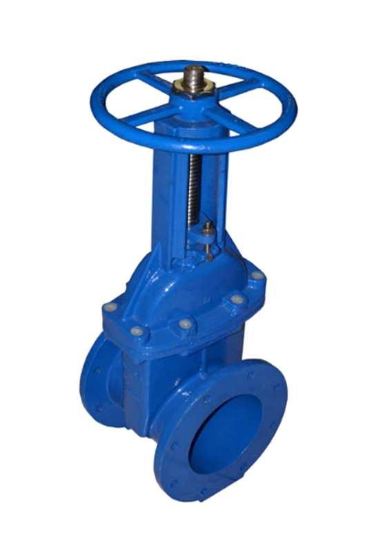 RESILIENT SEAL FLANGED GATE VALVE RISING SPINDLE Valves comply with AWWA C515 Superior stem graphite packing Packing replaceable under pressure Flange drilling to BS 4504; BSEN 1092; SANS 1123 and BS
