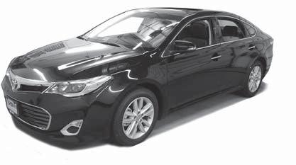 Revision 08/02/16 2013- Toyota Avalon IMPORTANT Before starting, compare items on your invoice with items received. Carefully check through packaging material.