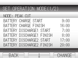 Settings [5]Changing Operation Mode 1 Press [SETUP] on the home screen. 2 Select OPERATION MODE using [ ] and press [ENTER].