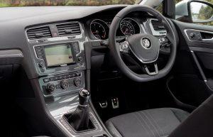 Inside the Alltrack is pure Golf, well made with clean lines and conveniently placed controls.