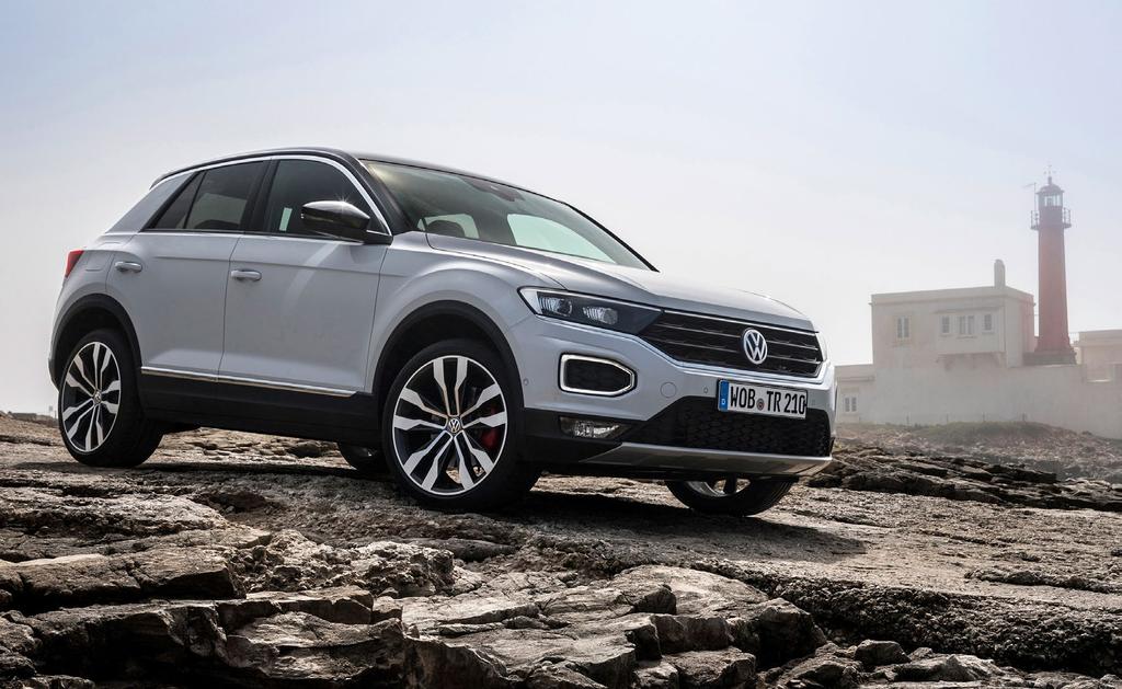 The new Tiguan Allspace The new T-Roc 4x4 The all-wheel drive success story continues Model variants with all-wheel drive have long since