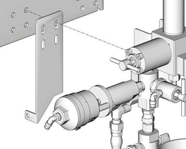 Wall Mount Fluid Panel Wall Mount Fluid Panel Installation See illustrations and Parts - Wall Mount Fluid Panel on page 12 for component kit parts and referenced numbers throughout this procedure.