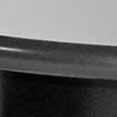 BN Style Tops Top edges are black color polymer bullnose edge, 1 1/2 (38mm) height, bullnose design.