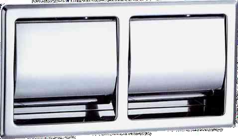 in white or chrome TD - 2332 L Recessed twin