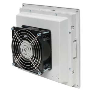 Filter fans 120 m 3 /hr ALFA23 ALFA S E R I E S TIPS DC powered lter fan units can be the best way to prevent EC interference to monitors and other sensitive equipment inside the enclosure.