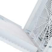 fan according to wiring needs without tools thanks to Fan Quick Lock system.