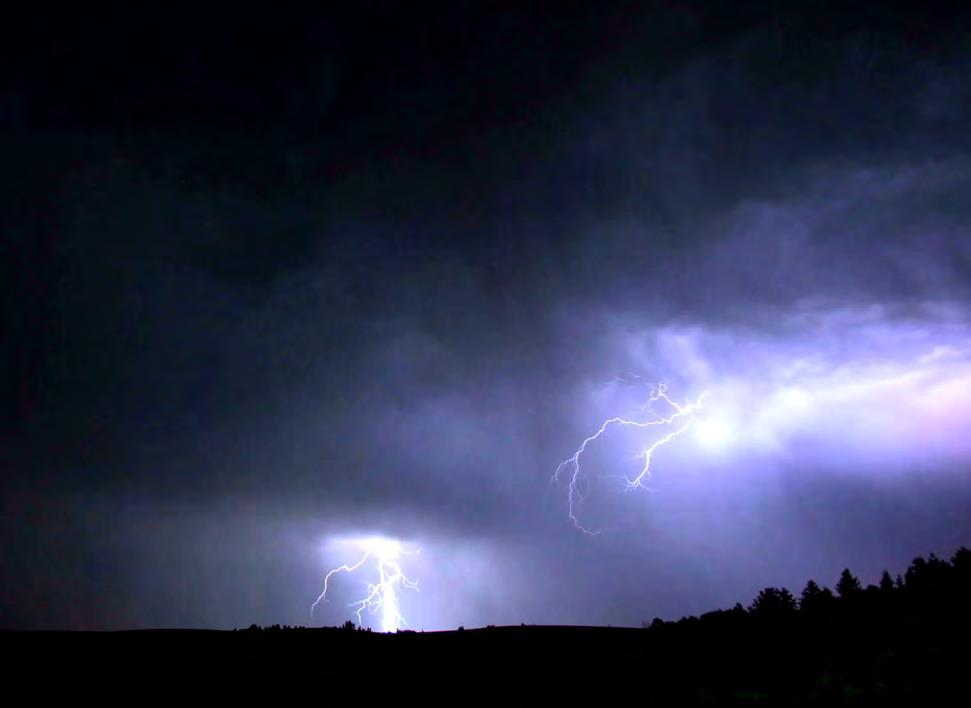 5,000,000 lightning strikes a year 30 ka average current density of a