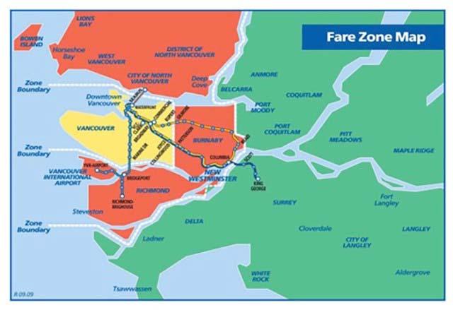 Today: 3 Zones Our current system we re all familiar with. Today s fare system is a simplified version of the 3-zone fare structure introduced in 1984.