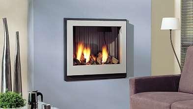 Concerto P alu-metallic Concerto CF Superior in design and performance Based entirely on our hugely successful balanced flue version, the Concerto (CF) conventional flue fire now offers you more