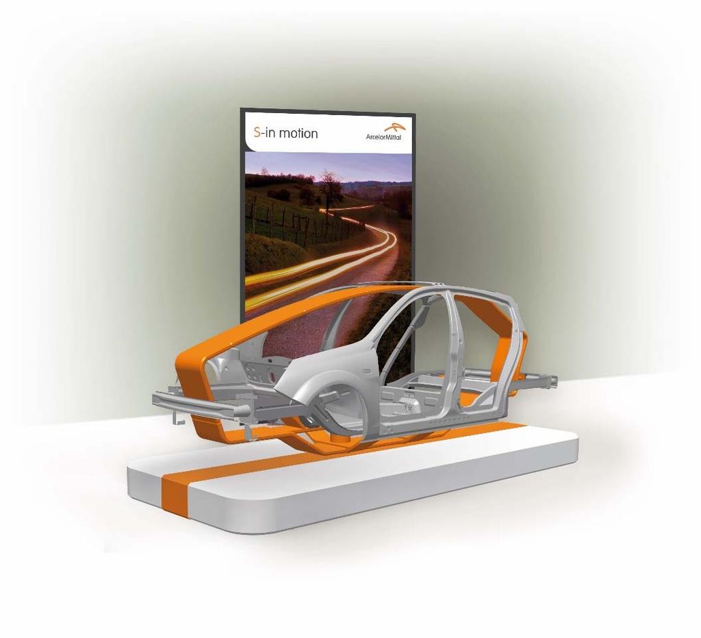 C-Segment Vehicle Enabling for a C-Segment vehicle: Savings of up to 73 kg or 19% of a typical C-segment vehicle s body-in-white and chassis weight A 13.