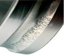 compaction and impact of the parts which quickly destroy the bearing rollers and raceways.