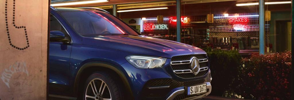 The new GLE simply oozes serenity.