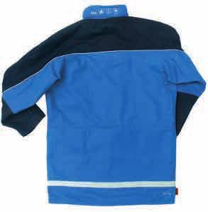 // INOTEC FIRE & RAIN STANDARDS This parka combines many standards and fields of application.