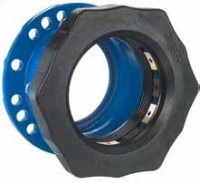 Supa Maxi universal tensile couplings and flange adaptors Supa Maxi is the latest addition to AVK s range of