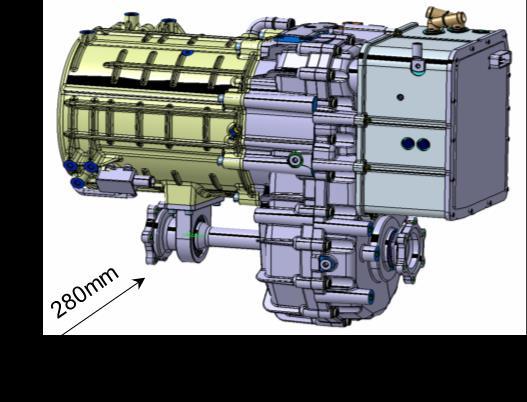Examples of high current electric drives High performance electric axle P4 axle drive solution 6-phase EM