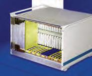 Slide-in strips simply slide into the required profile channel, to facilitate any required attachment. Ripac Vario-Module System enclosure for direct installation of PBs or board-type plug-in units.