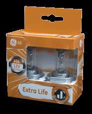 12V Extra Life Fully replacable with OEM bulbs Extended long lifetime Double the life of standard bulbs Many of today s vehicles use Extra Life as their original bulbs Suitable for Daytime Running