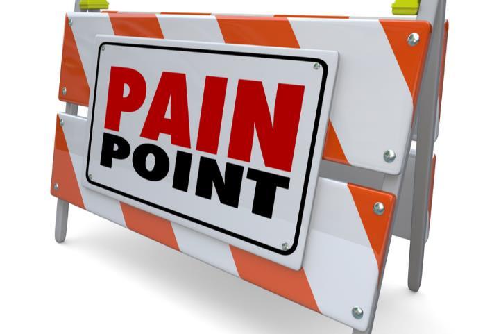 Pain Points Data Availability &