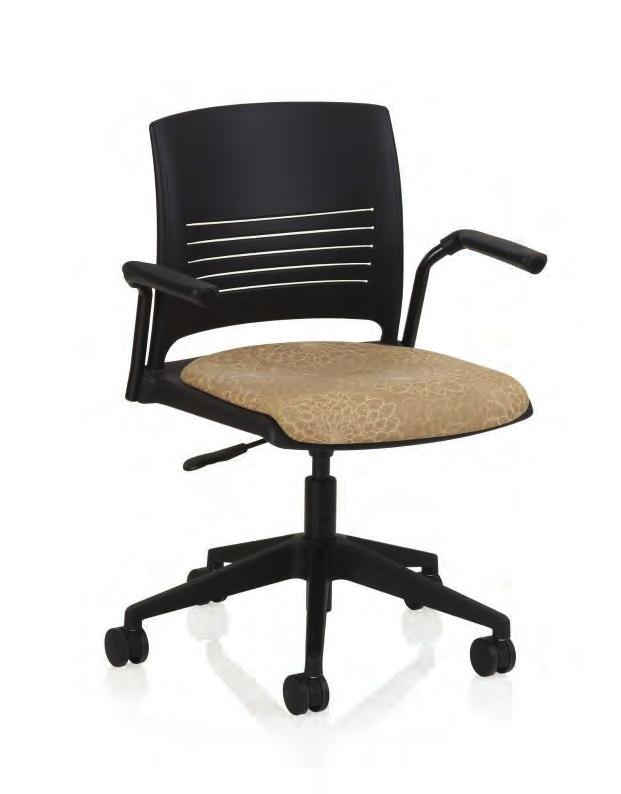 Task The Strive task chair s simple, yet elegant style delivers an able task chair solution for corporate interiors, education