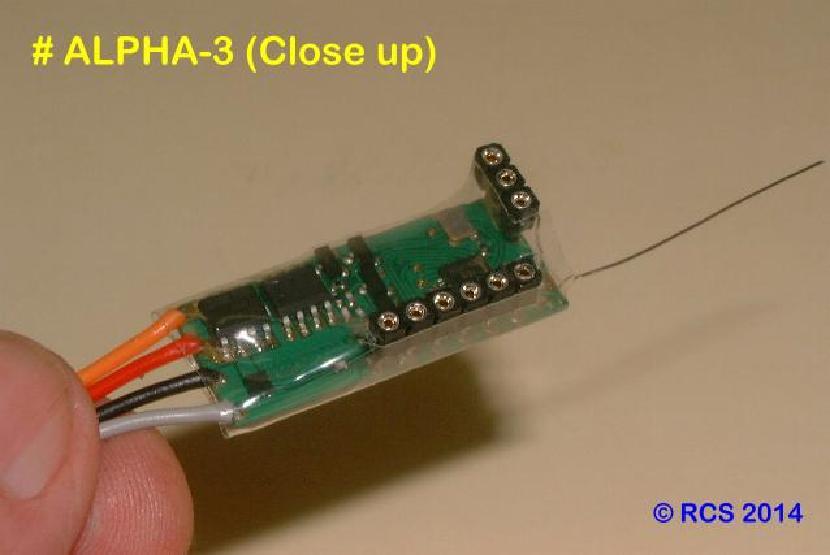 - 4 - PROGRAMMING THE ALPHA-3 ESC. We have set up the # ALPHA-3 with features we think will be the most useful for average Large Scalers.