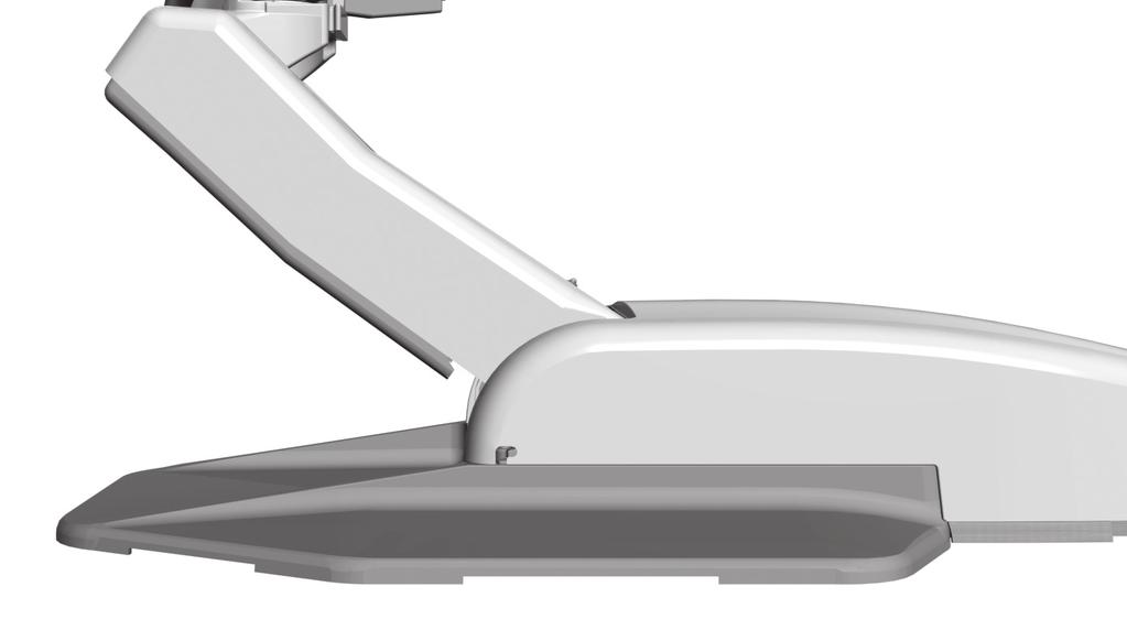 Power and System Status Chair Delivery System Master Toggle Status Light Touchpad Power On/Off To power on the Performer dental chair: 1.