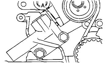 11. Check again that the timing marks of each sprocket are aligned. ]]B[[ AUTO-TENSIONER INSTALLATION 1.