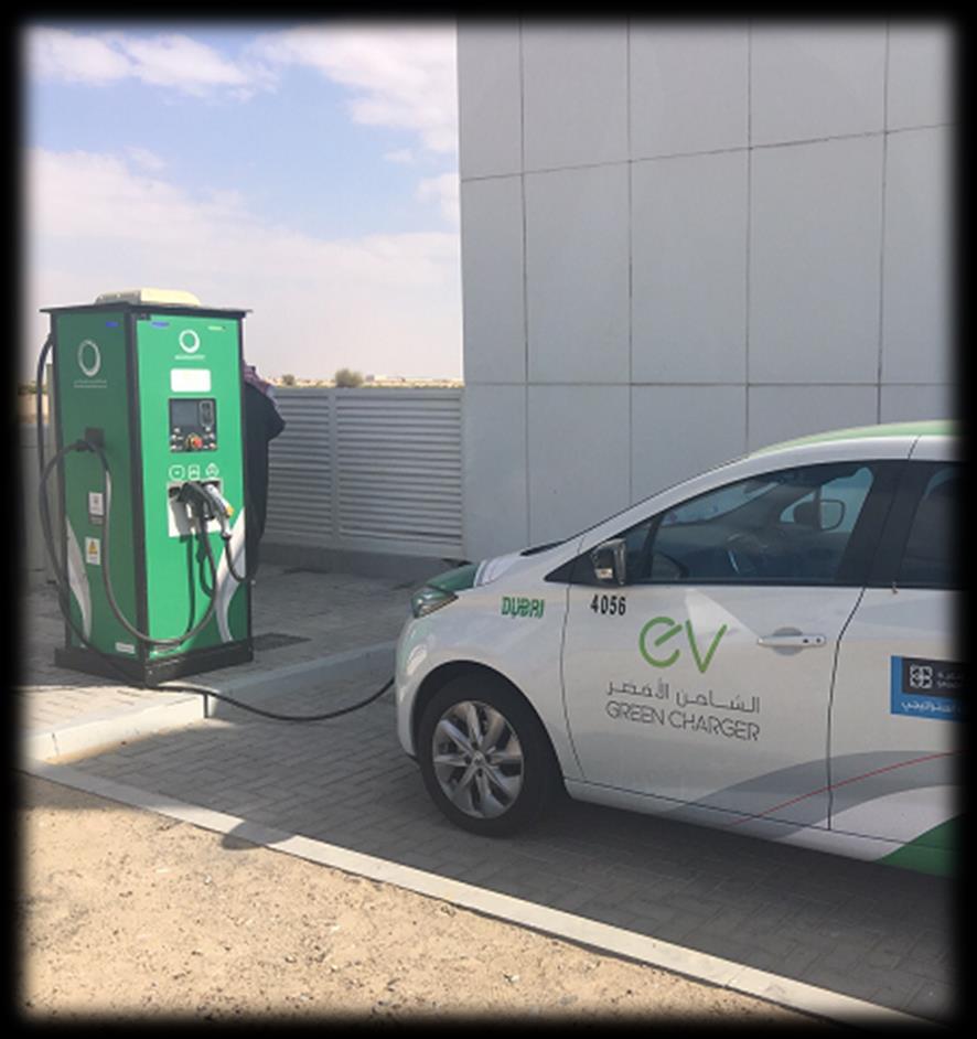Chargers installed by DEWA
