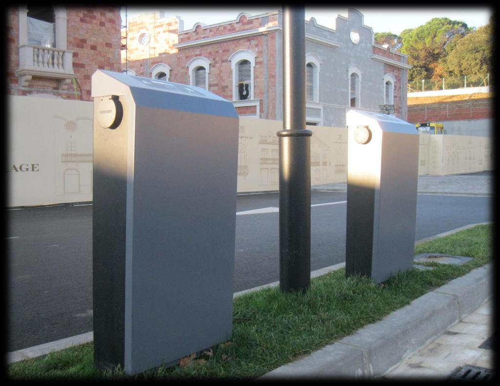 SPAIN URBAN Post chargers installed at