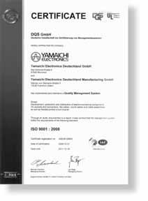 Company Profile Worldwide Yamaichi Electronics, as a supplier of high performance interconnection devices was established 1956 in Tokyo.