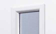 Styles 020 / 025 / 030 / 040 These doors are equipped with a double-pane insulation glass glazing, guaranteeing excellent thermal insulation.