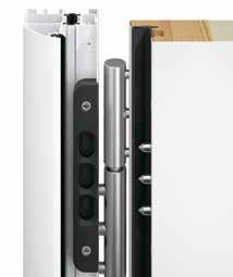 the exterior as standard. ThermoPro With 3 security bolts Profile cylinder Delivered with 5 keys as standard.
