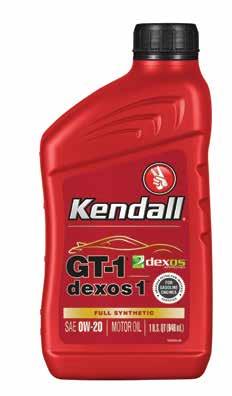 Kendall/Phillips 66 Box (Packaged Goods) 1081233 Kendall GT-1 Max (Ti) SAE 5W20 6G Box 1 1081224 Kendall GT-1 Max (TI) SAE 5W30 6G Box 1 1079045 Kendall GT-1 dexos1 FSMO SAE 0W20 GEN2 6G Box 1
