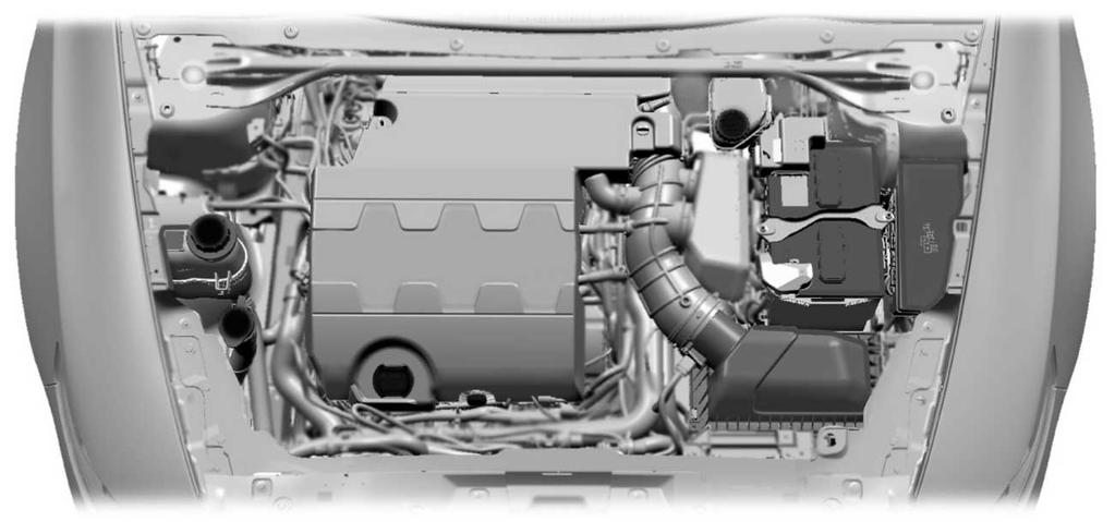 Maintenance UNDER HOOD OVERVIEW - 3.7L A B C D E F E173333 I H G A. B. C. Engine coolant reservoir.
