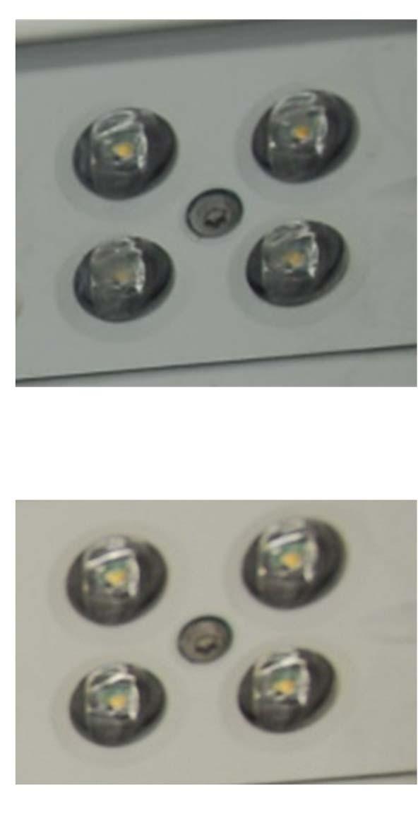 Before and After Before (top) and after cleaning photos of the same luminaire Before and after