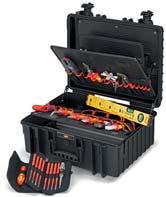 Tool Case "Robust34" Electric, 00 26 parts 21 from impact-resistant polypropylene;