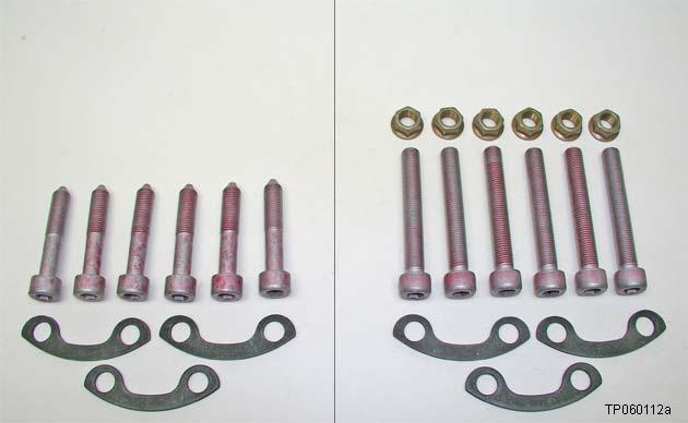 Refer to the Parts Information section for ordering details. This bolt kit applies to early production FX35 / FX45 (AWD) FX35 (2WD) See Parts Information for ordering details.