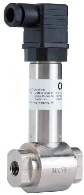 Mid-West Instrument Differential Pressure Transmitter Range 0-5 PSID (0-0.35 Bar) thru 0-300 PSID (0-20 Bar) BULLETIN NO.