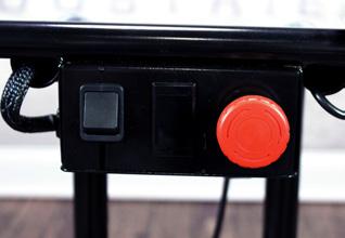 ) We designed our carts to be simple to operate: To turn on, pull the red On/Off switch out towards you. Toggle the black switch for forward and reverse. Grasp and twist the throttle.