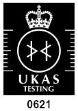 Tests marked Not UKAS Accredited are not covered by the Laboratory UKAS accreditation schedule. Tests marked NT were not tested Tests marked NA are not applicable to the product on test.